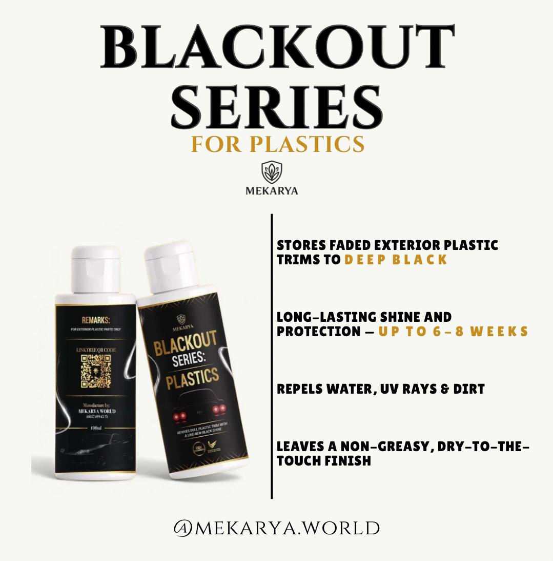 Blackout Series: Plastic